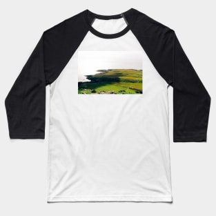 Isle of Skye beautiful coastline at Neist Point Baseball T-Shirt